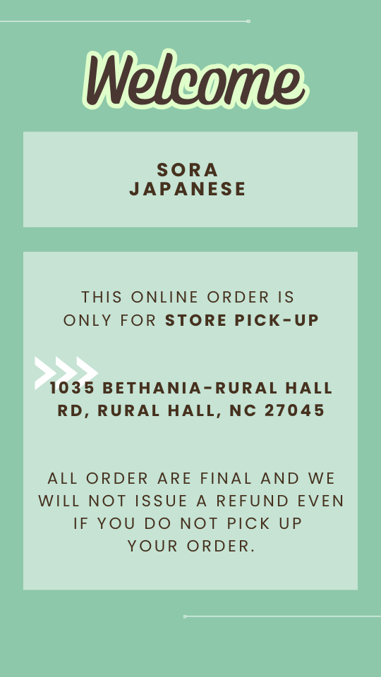 Welcome to Sora!